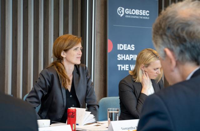 Samantha Power visits GLOBSEC