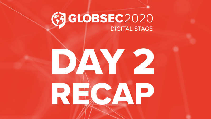 Globsec Digital Stage 2020 Day 2 Recap banner